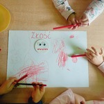 dzieci rysują emocję- złość