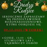 Plakat informacyjny dot. Jasełek 2025
