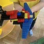 Samolot z klocków